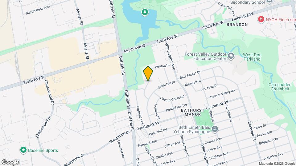 28 Purdon Dr Map and Location Details
