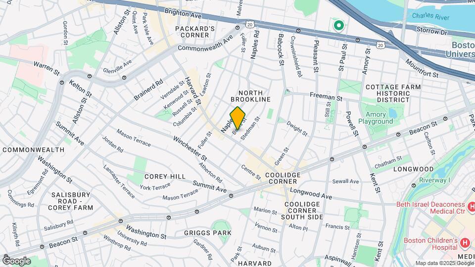 7 Beals St, Unit B7 Map and Location Details