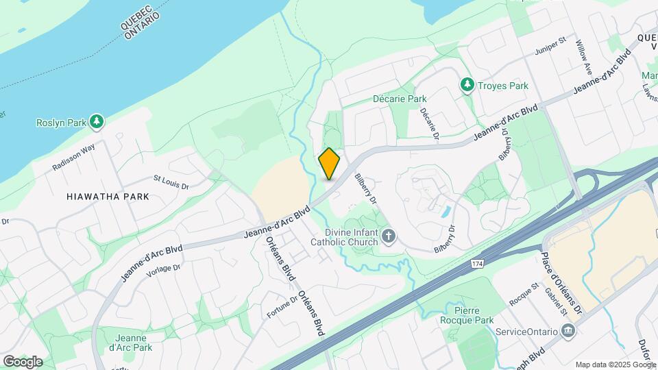 6512 Bilberry Dr Map and Location Details