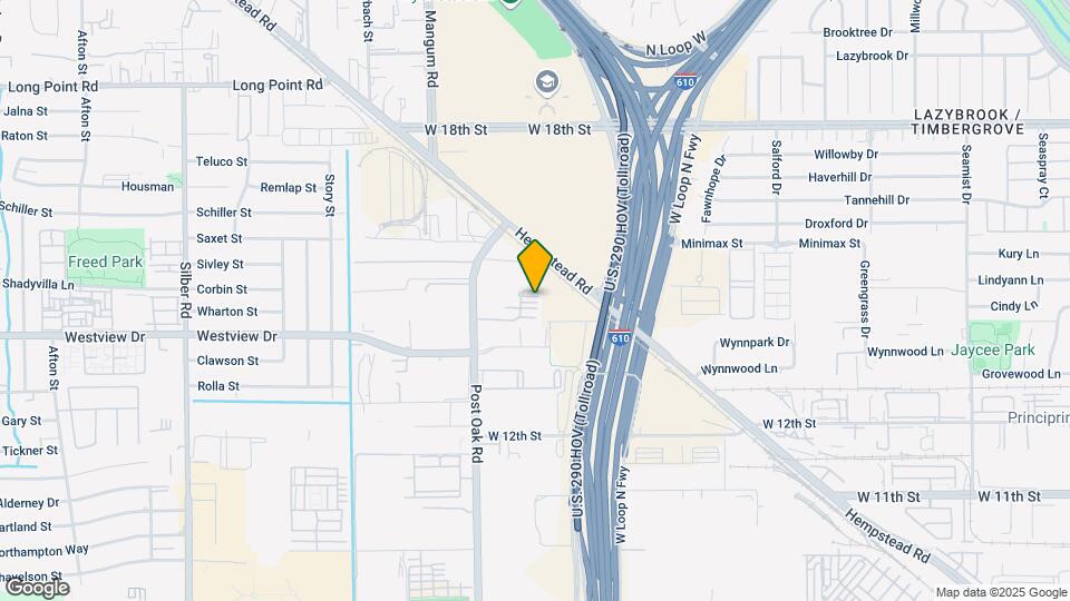 5837 E Post Oak Ln Map and Location Details