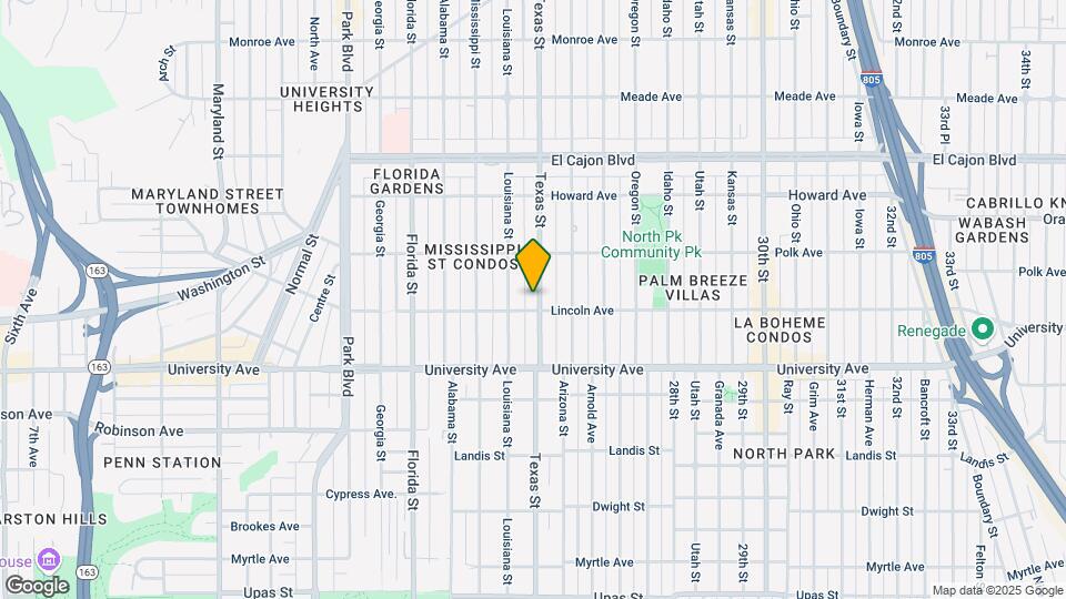 4010 Texas St Mapa y Detalles de la Ubicación