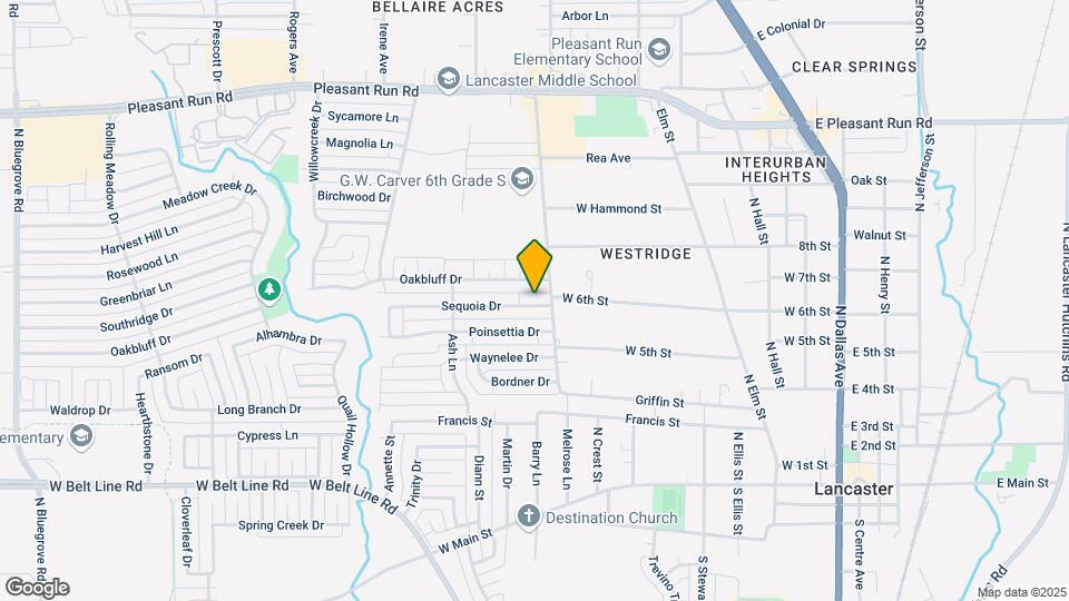 709 Sequoia Dr Map and Location Details