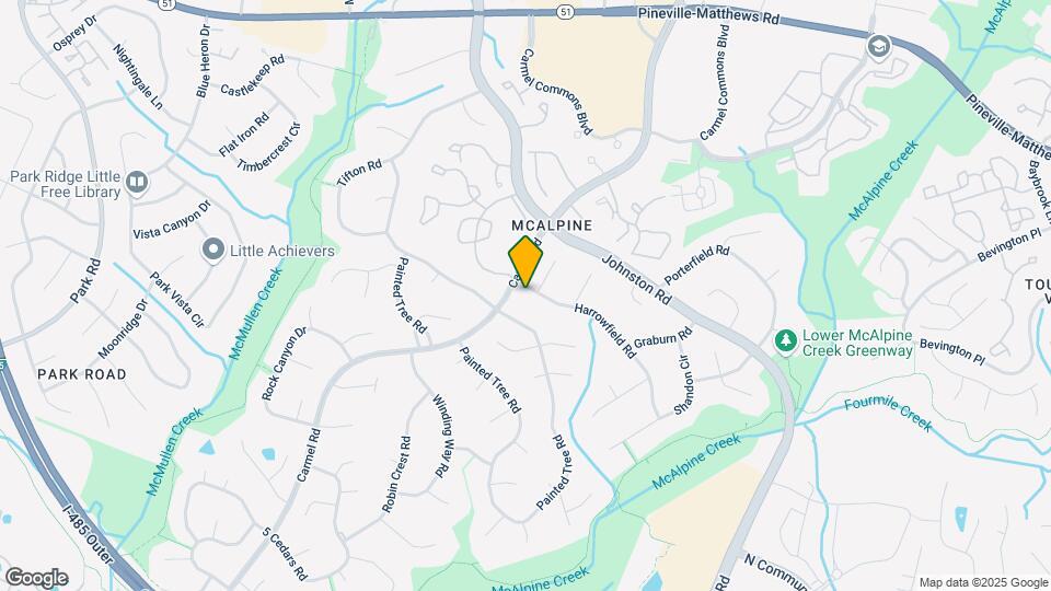 11208 Harrowfield Rd Map and Location Details