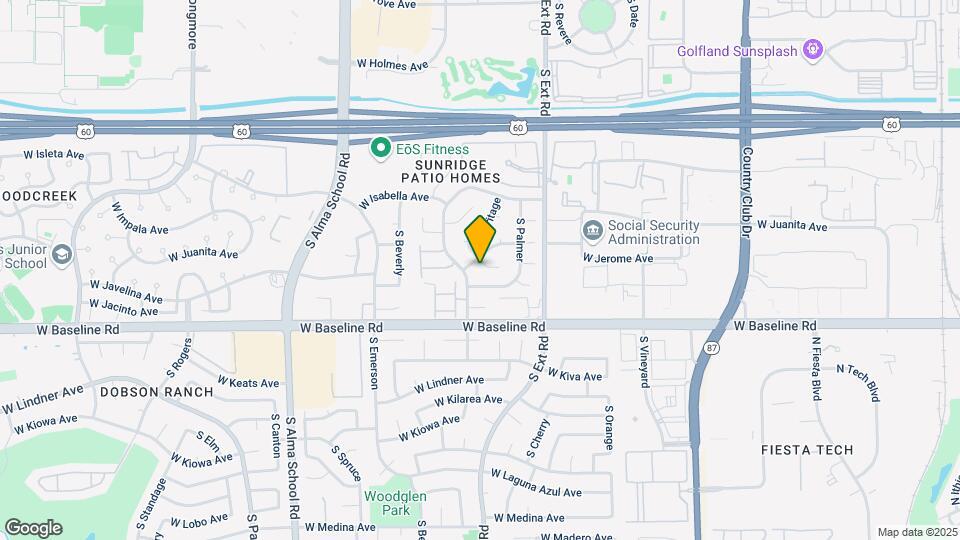 913 W Jerome Cir Map and Location Details
