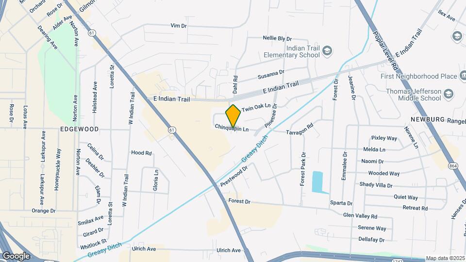 3214-3216 Chinquapin Ln Map and Location Details