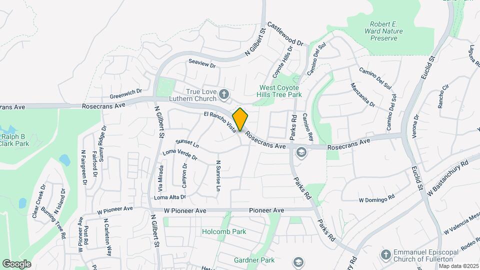 2021 El Rancho Vista Map and Location Details