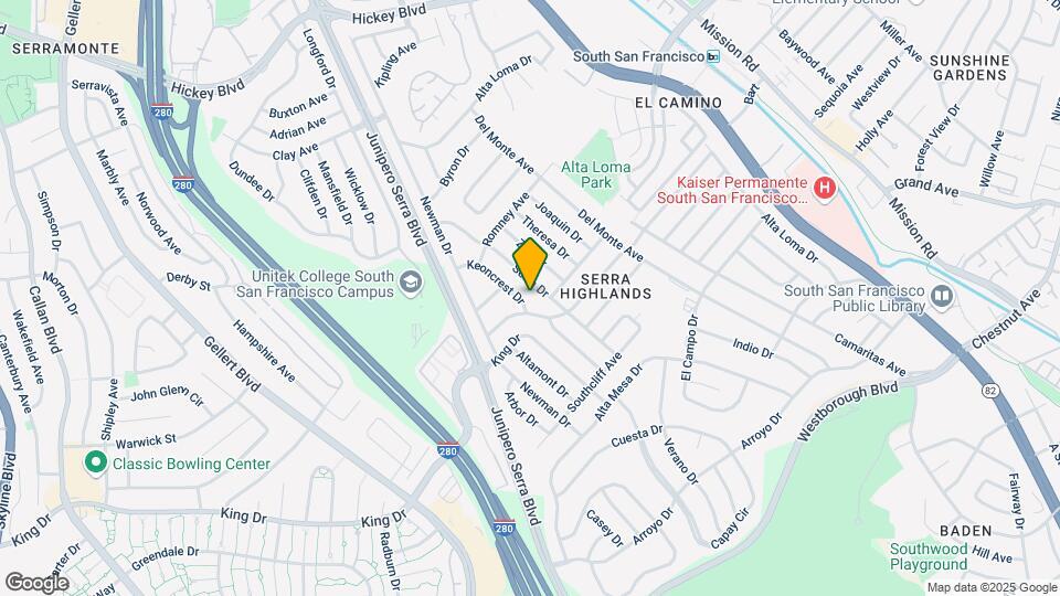 512 Keoncrest Dr Map and Location Details