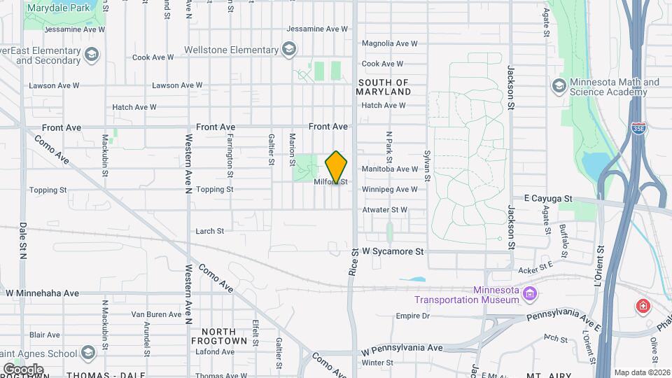 869 Albemarle St, Unit 2 Map and Location Details