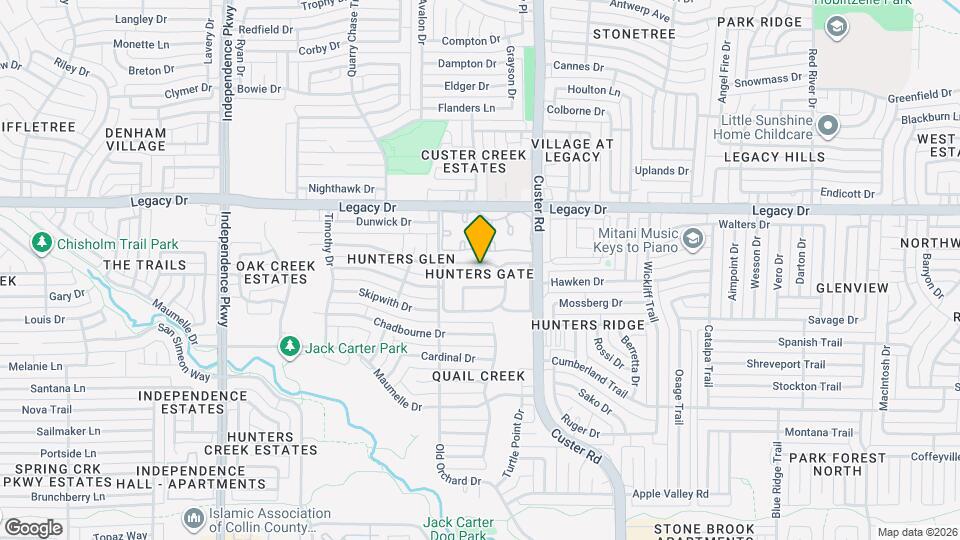 2212 Chasefield Dr Map and Location Details