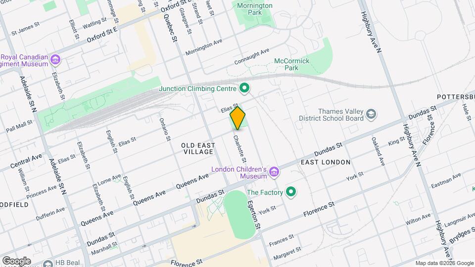 514 Charlotte St Map and Location Details