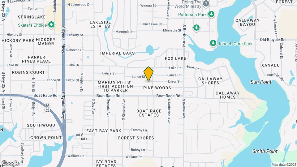 6325 Pridgen St Map and Location Details