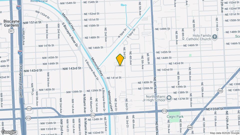 300 NE 143rd St Map and Location Details