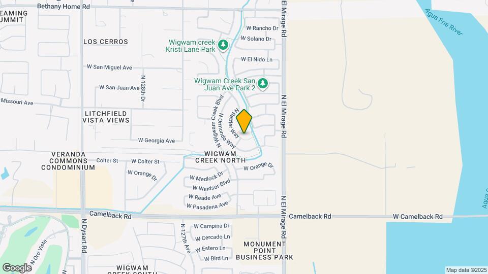 5351 N Rattler Ct Map and Location Details