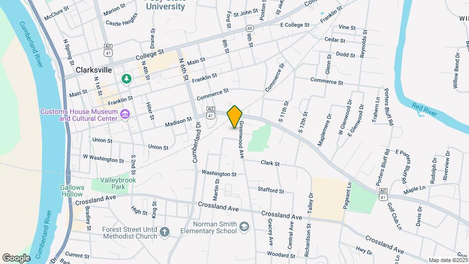 Penn Warren Mapa y Detalles de la Ubicación