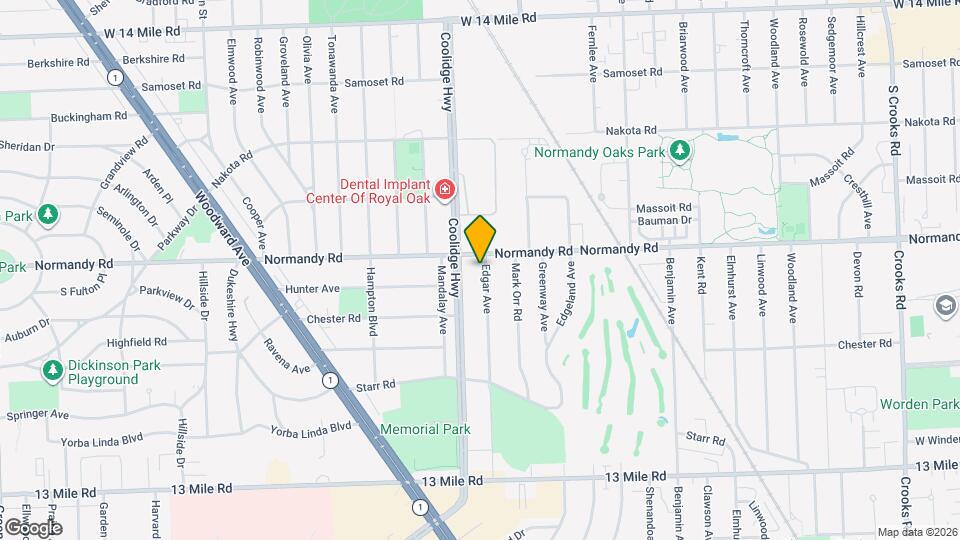 4115 Edgar Ave Map and Location Details