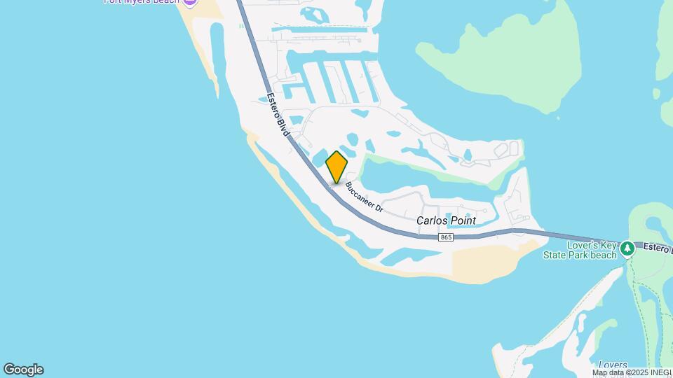 7805 Estero Blvd Map and Location Details
