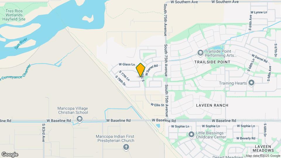 7638 W Irwin Ave Map and Location Details