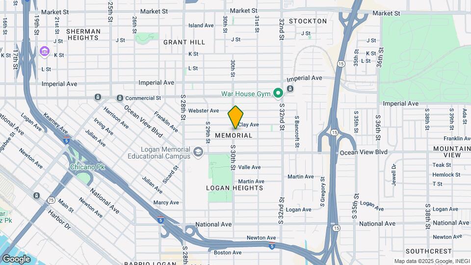 325 S 30th St Map and Location Details