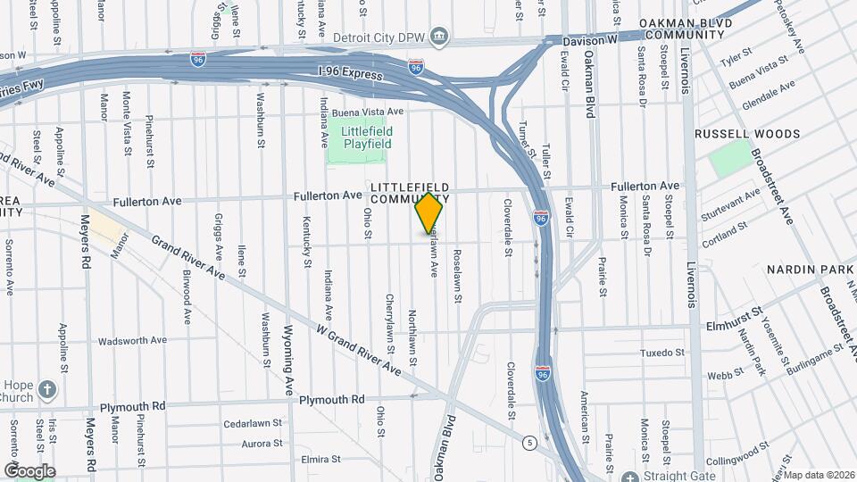 12303 Cloverlawn Ave, Unit X166 Map and Location Details