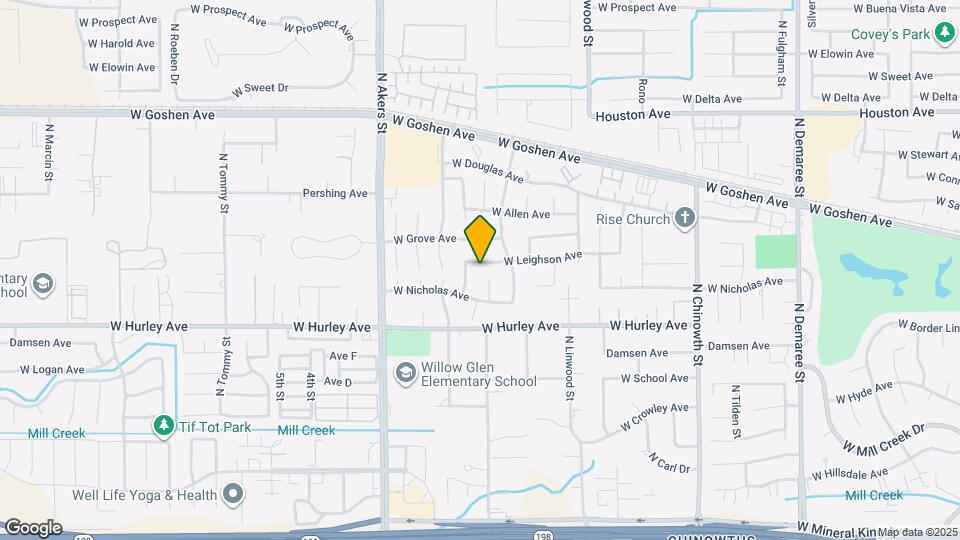 4909 W Leighson Ave Map and Location Details