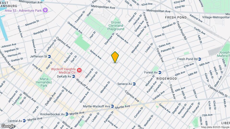 1817 Bleecker St Map and Location Details