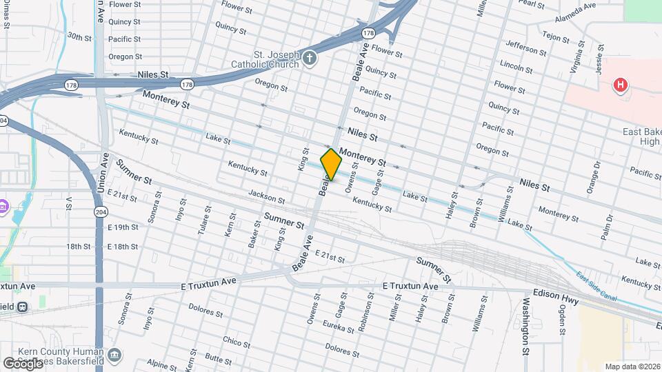 906 Kentucky St Map and Location Details