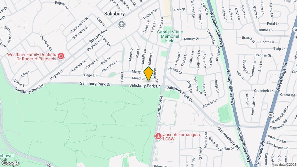 2147 Salisbury Park Dr, Unit 1 Mapa y Detalles de la Ubicación