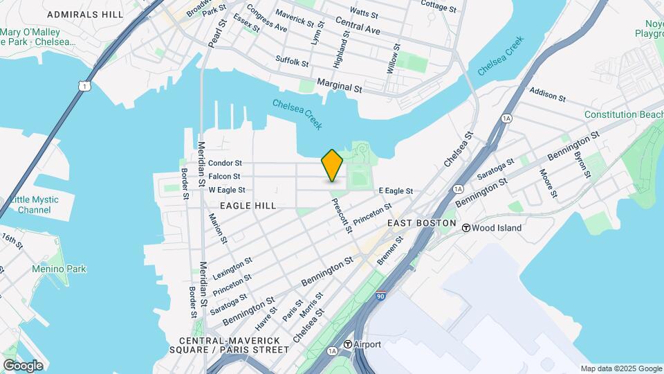 258 E Eagle St Map and Location Details