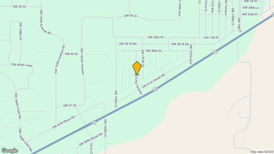 4359 SW 157th Terrace Map and Location Details