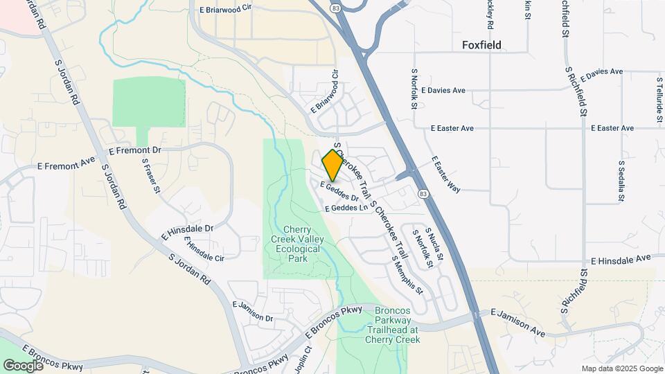 16053 E Geddes Dr Map and Location Details