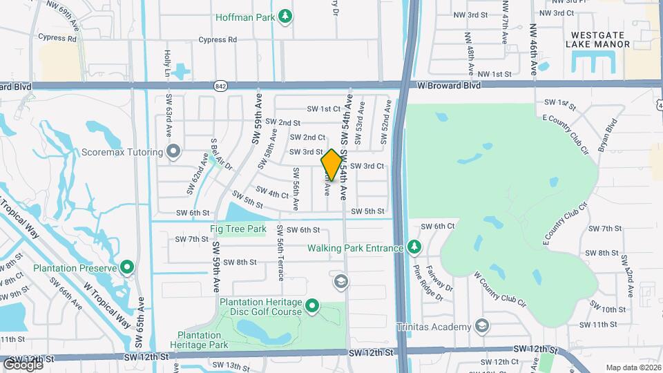 410 SW 55th Ave Map and Location Details