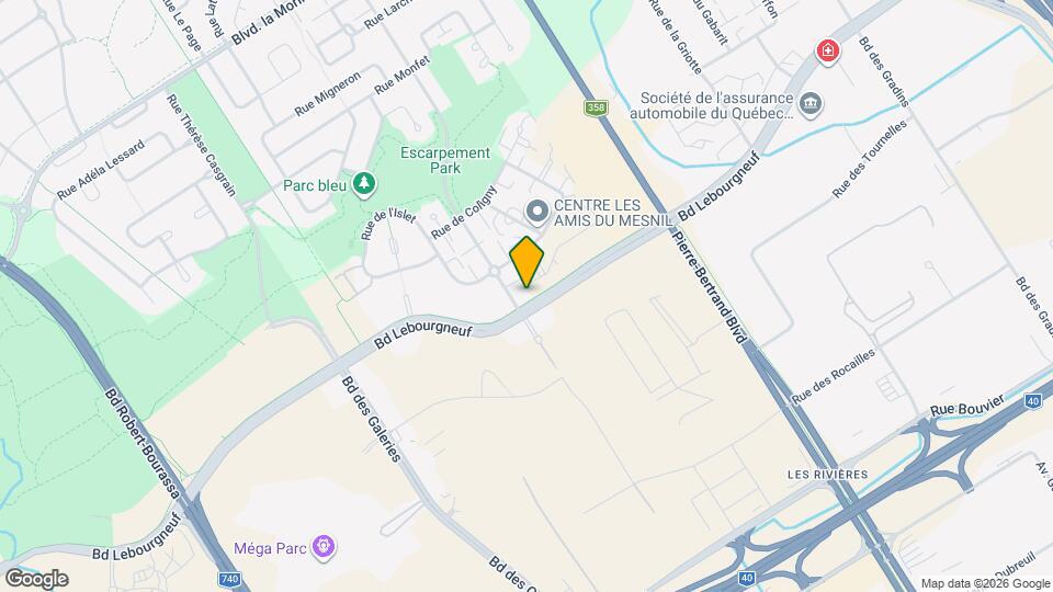 1150 Lebourgneuf Boul Map and Location Details