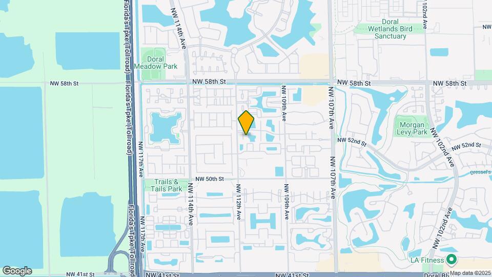 5343 NW 111th Ct Map and Location Details