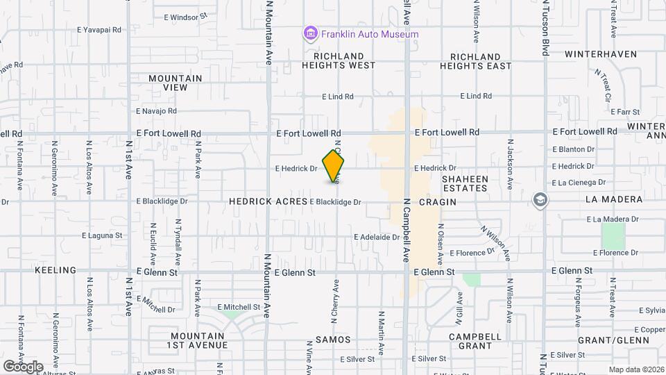 3033 N Cherry Ave, Unit 3033 Mapa y Detalles de la Ubicación