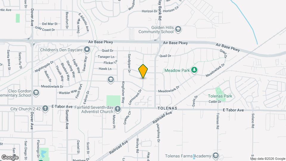 2155 Cormorant Dr Map and Location Details