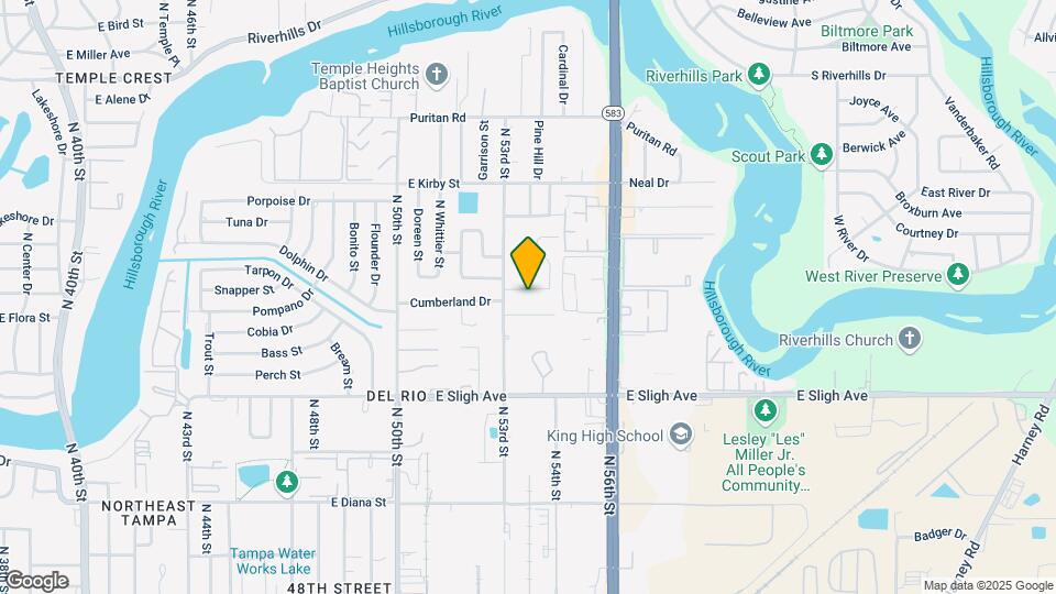5307 Roberta Ln Map and Location Details