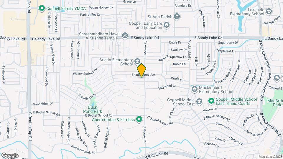 576 Havencrest Ln Map and Location Details