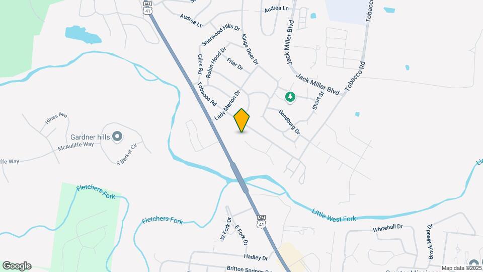 200 Creekside Dr Map and Location Details