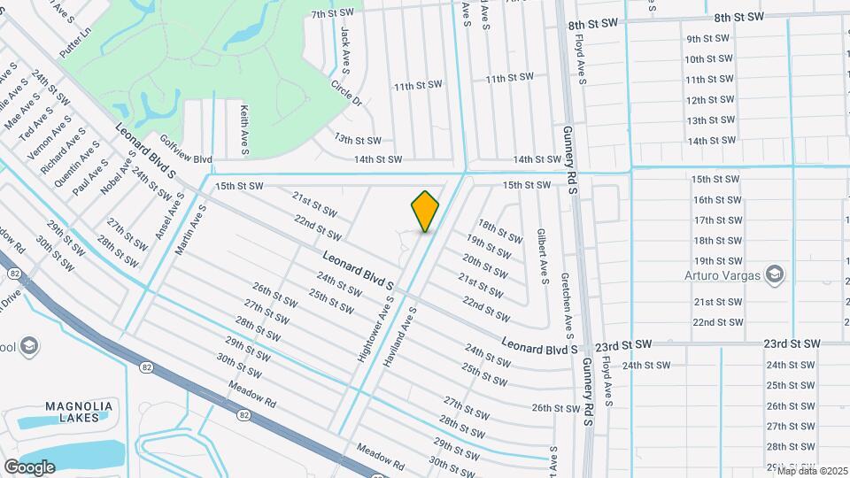 1543 Hightower Ave S Map and Location Details