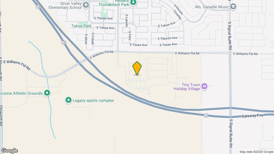 10134 E Ulysses Ave Map and Location Details