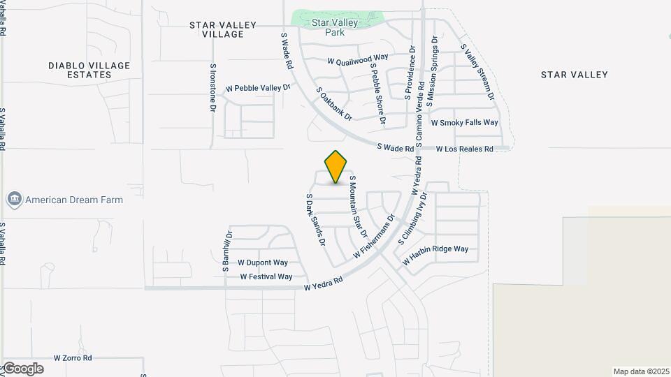 6853 W Red Snapper Way Map and Location Details