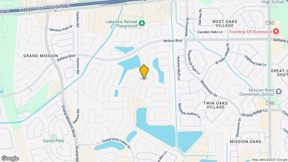 7418 Highland Chase Dr Map and Location Details