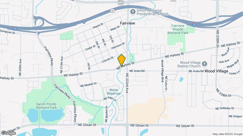 22213-22215 NE Barr Rd Map and Location Details