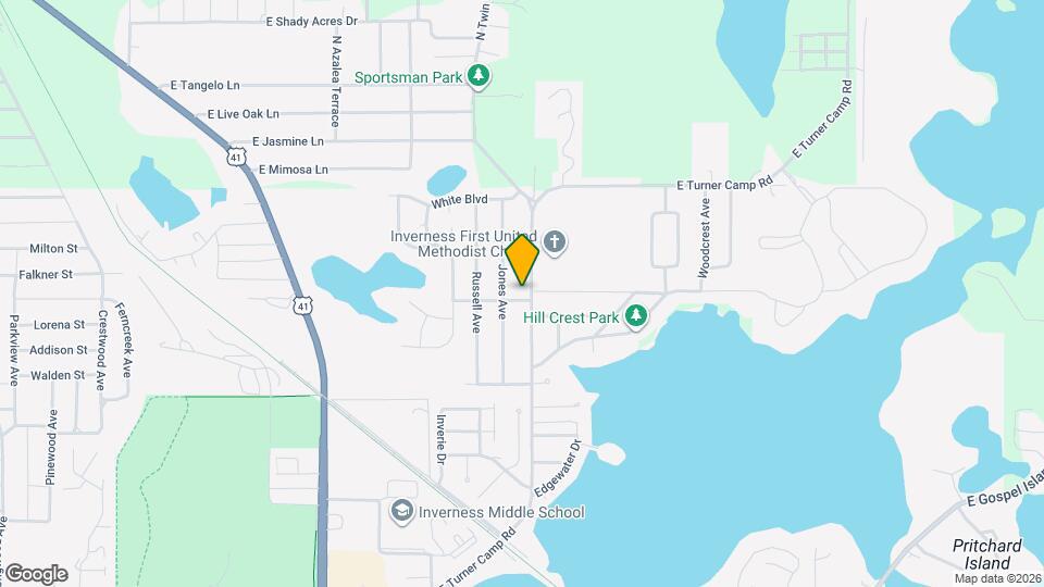 1019 E Turner Camp Rd Map and Location Details