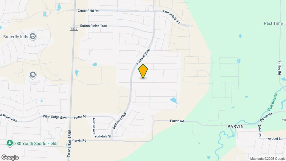 6029 Painswick Dr Map and Location Details