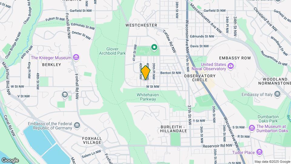 2212 40th St NW Map and Location Details