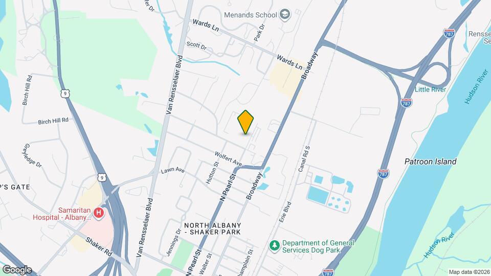 736 N Pearl St, Unit 1F Mapa y Detalles de la Ubicación