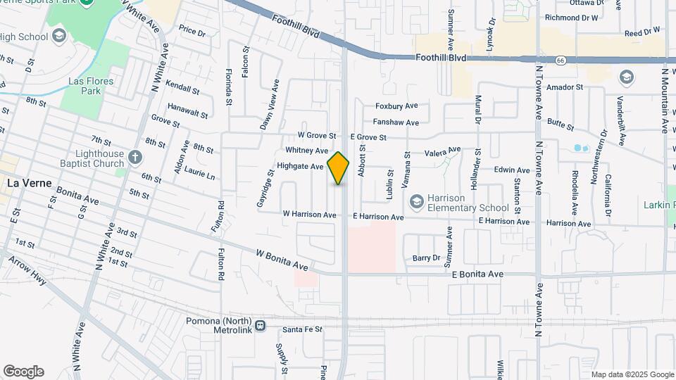 2953 N Garey Ave Mapa y Detalles de la Ubicación