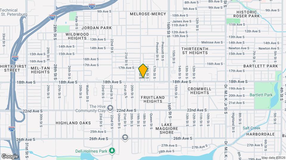 1799 Russell St S-Unit -2 Map and Location Details