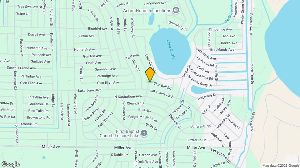 1003 Wildflower St Map and Location Details